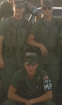 Michael with his team in Honduras 1989.